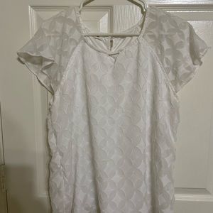 Maurice’s White Blouse